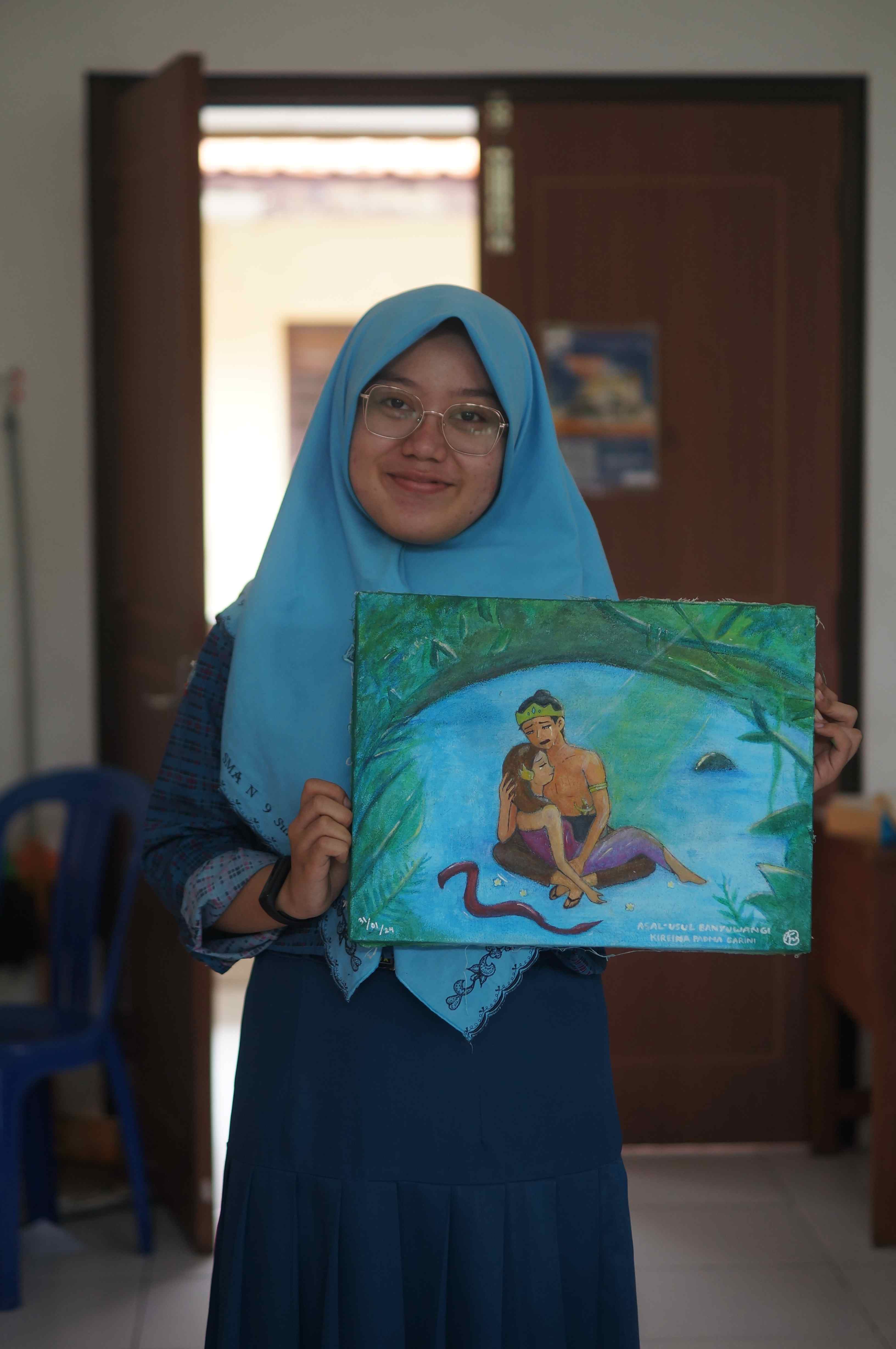 Photo of Enggar and Judul