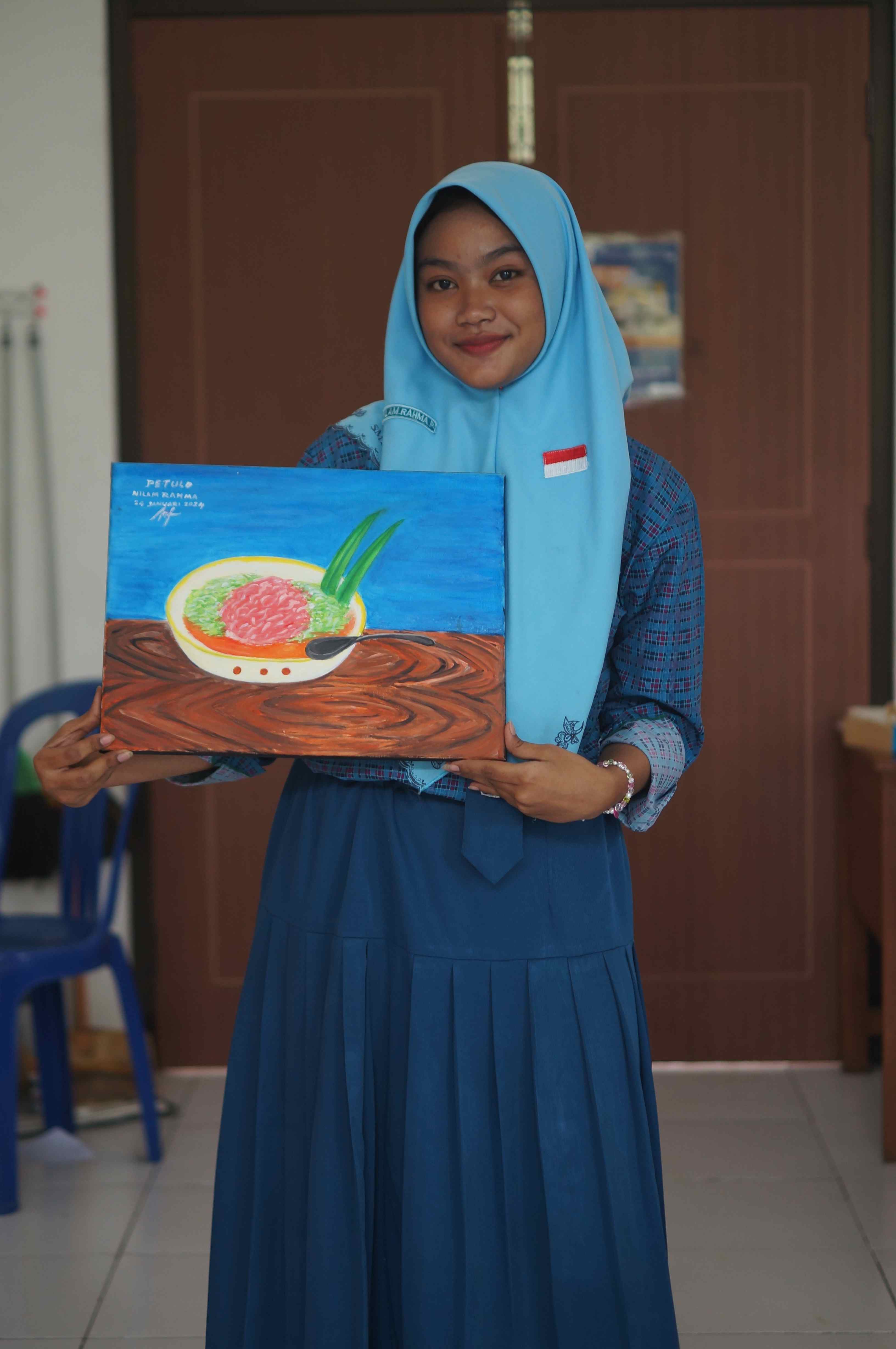 Photo of Enggar and Judul