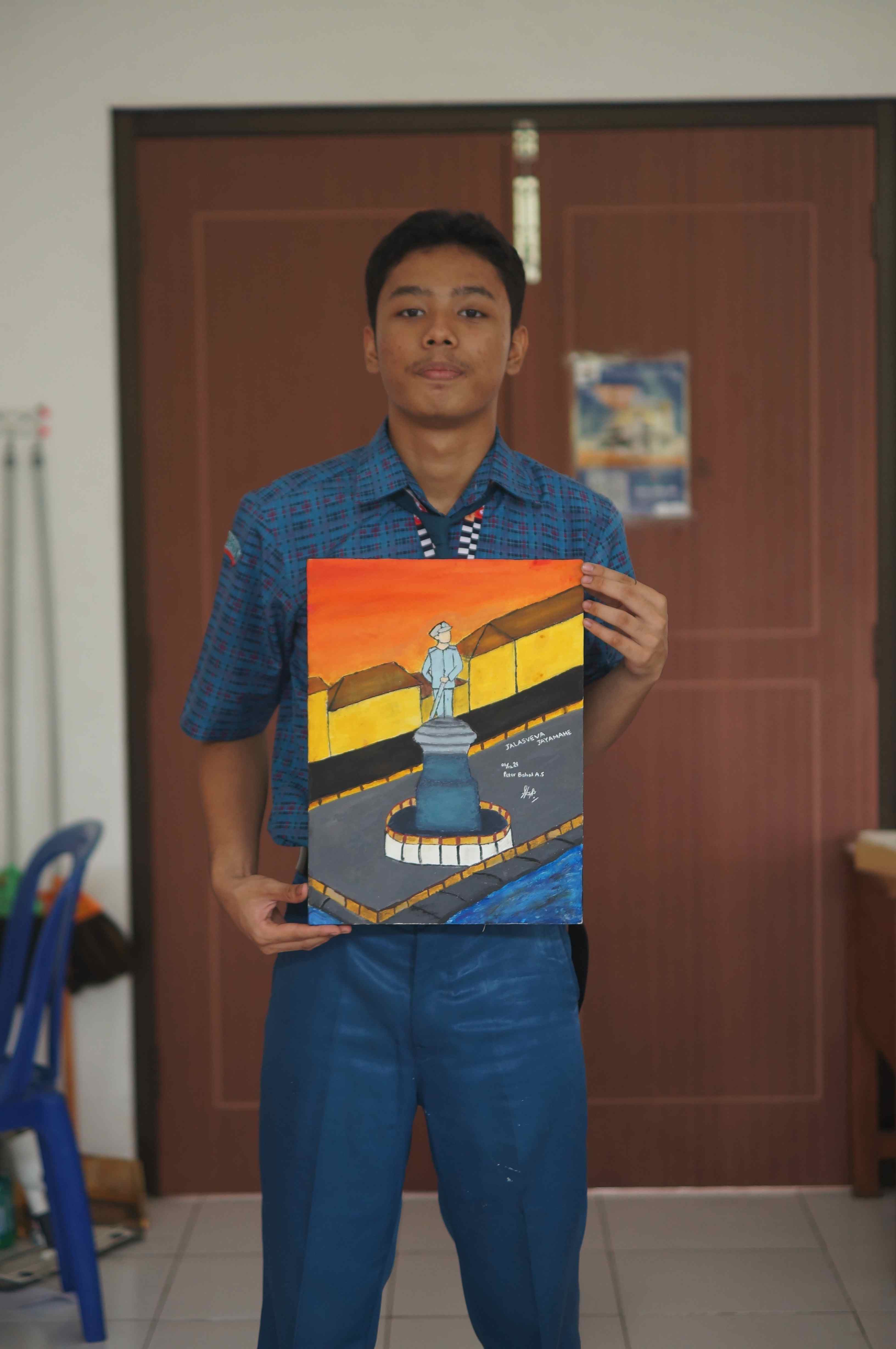 Photo of Enggar and Judul